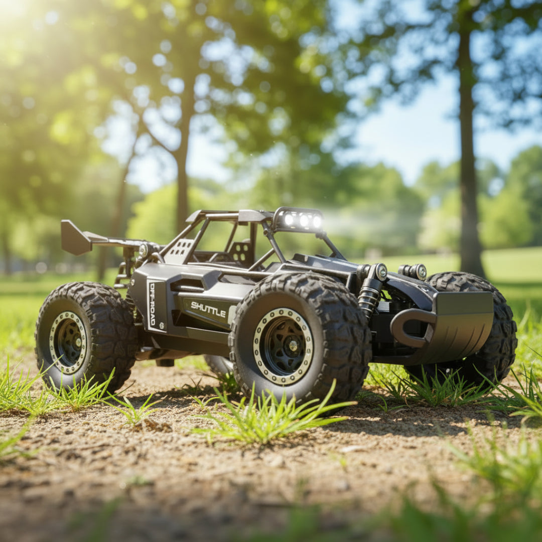 Remote Control Off-Road Car With LED Lights