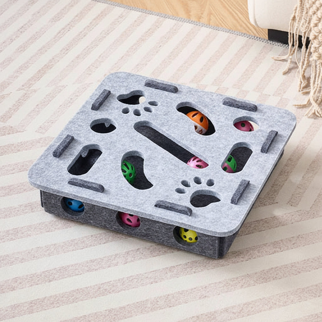 Interactive Cat Puzzle Toy Set