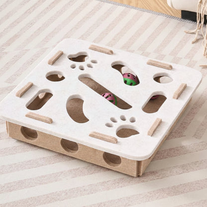 Interactive Cat Puzzle Toy Set
