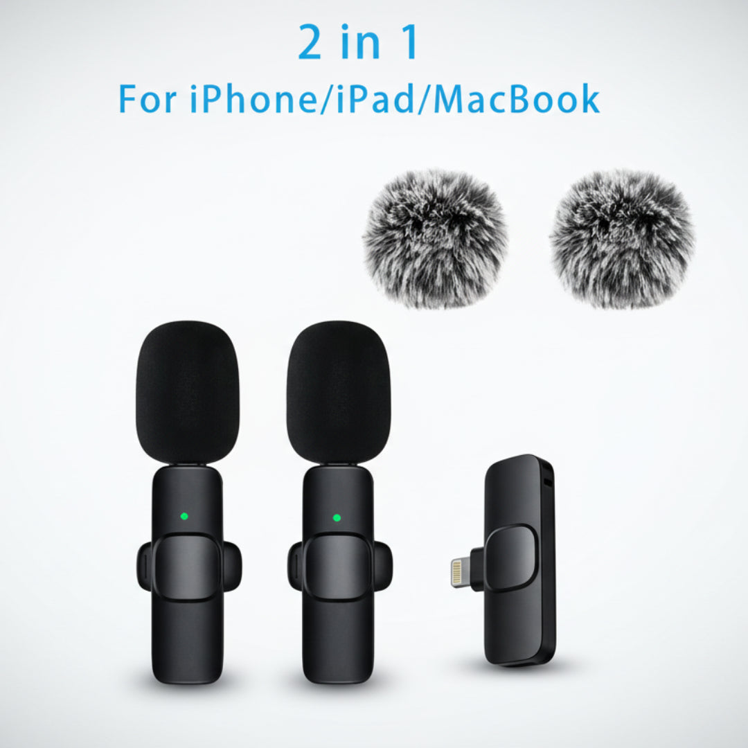 Mini Wireless Clip Microphone