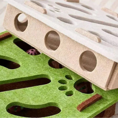 Interactive Cat Puzzle Toy Set