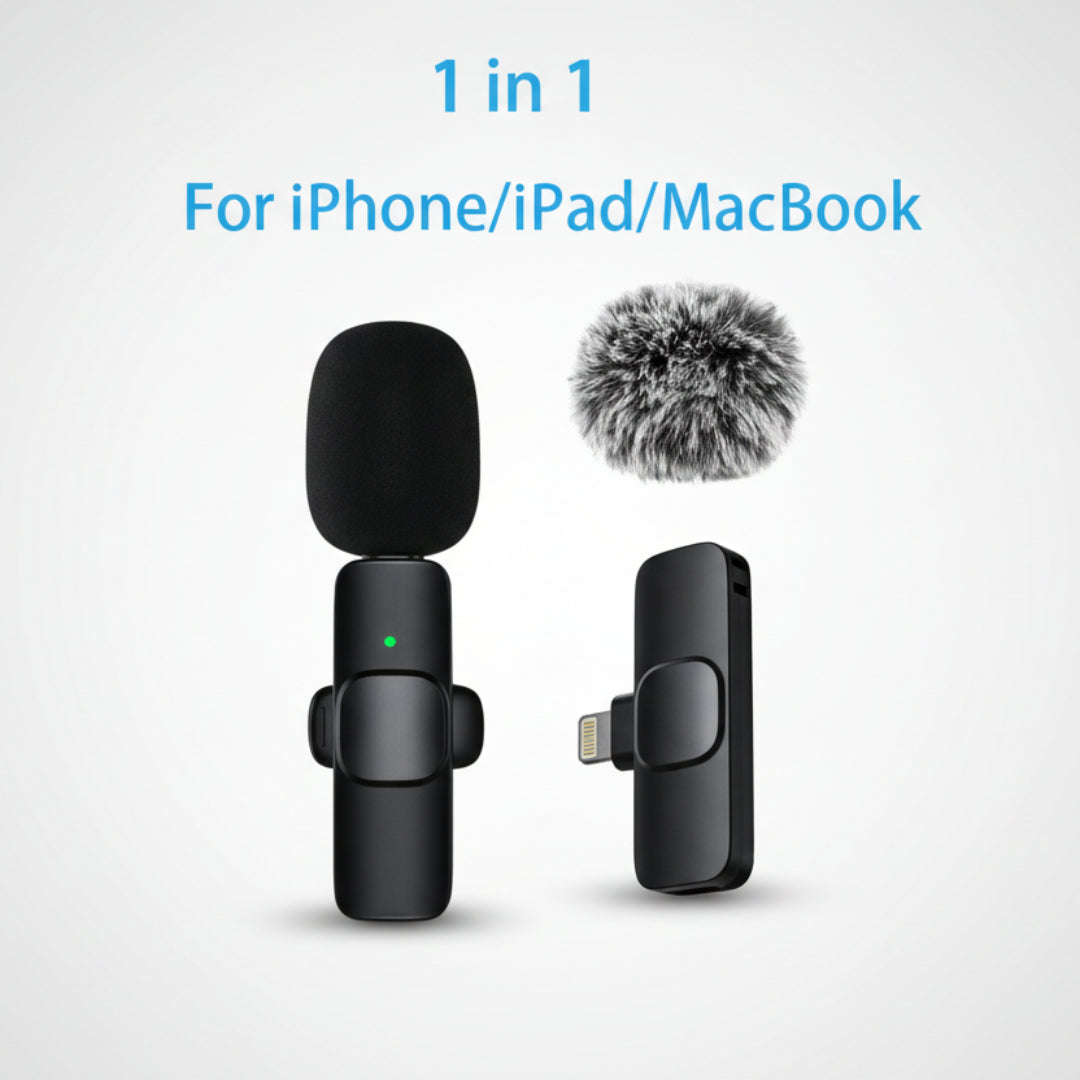 Mini Wireless Clip Microphone