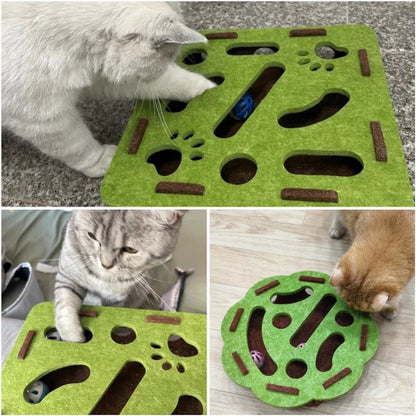 Interactive Cat Puzzle Toy Set