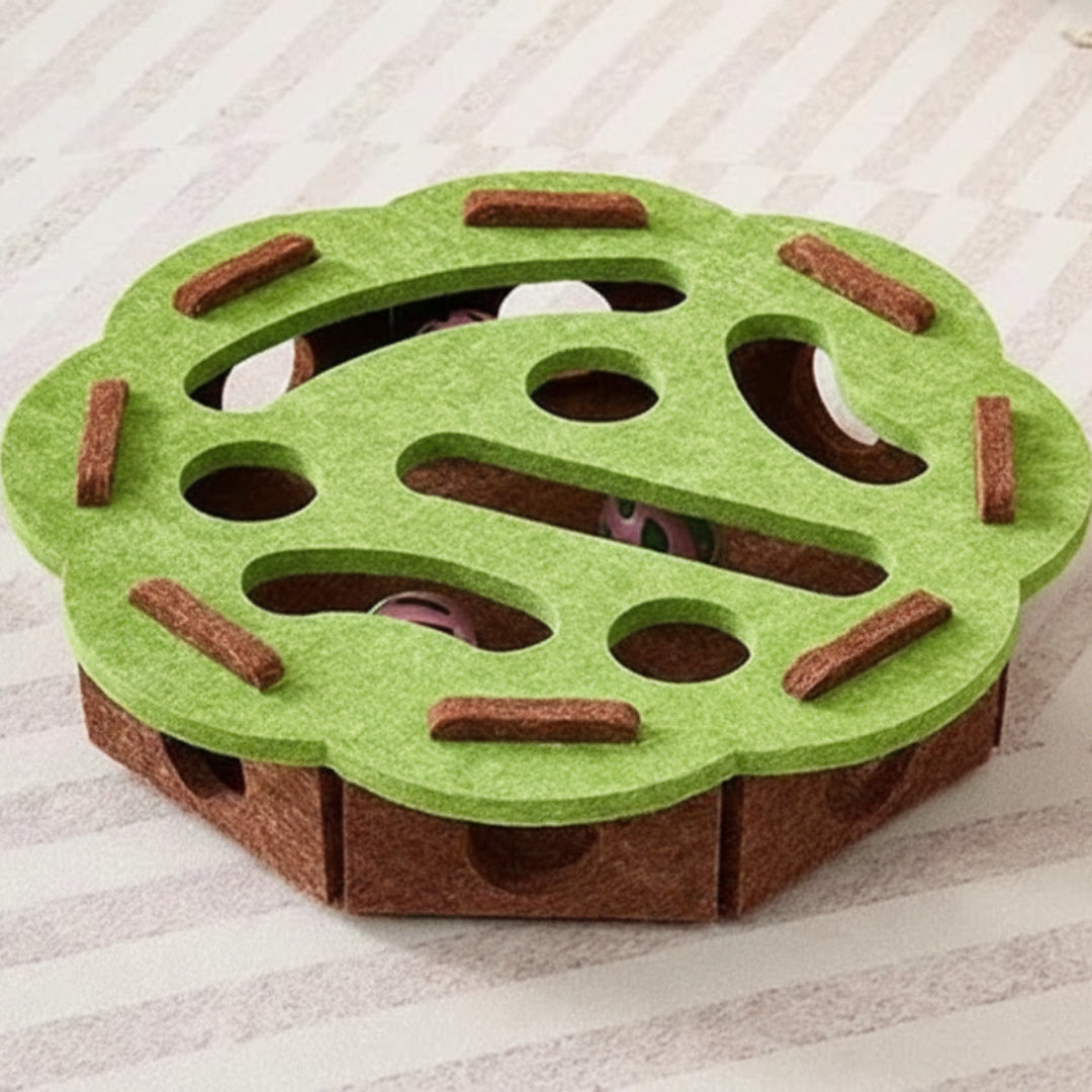 Interactive Cat Puzzle Toy Set